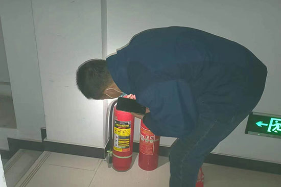 滅火器檢查